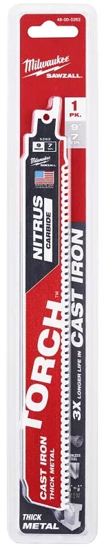 Milwaukee The Torch SAWZALL 48-00-5262 Reciprocating Saw Blade, 2 in W