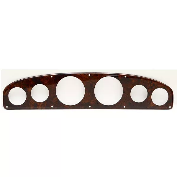 Misty Harbor Boat Blank Gauge Panel |Woodgrain 20 3/8 x 4 3/8 Inch