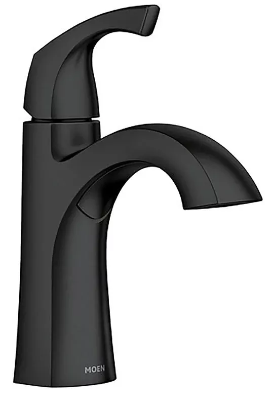 Moen 84505 Series 84505BL Bathroom Faucet, 1.2 gpm, 1-Handle, Stainles