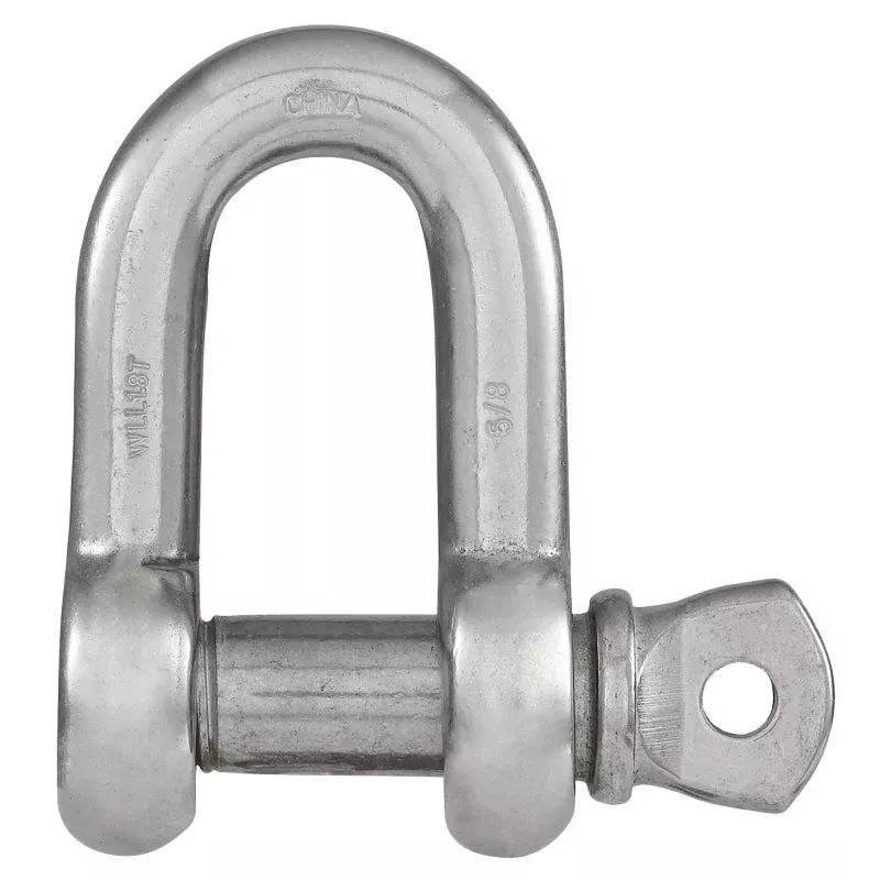 National Hardware N100-358 D-Shackle, 5/8 in, 5000 lb Working Load, 31