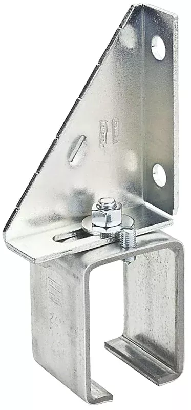 National Hardware N104-695 Box Rail Splice Bracket, 3-1/4 in W x 2 in