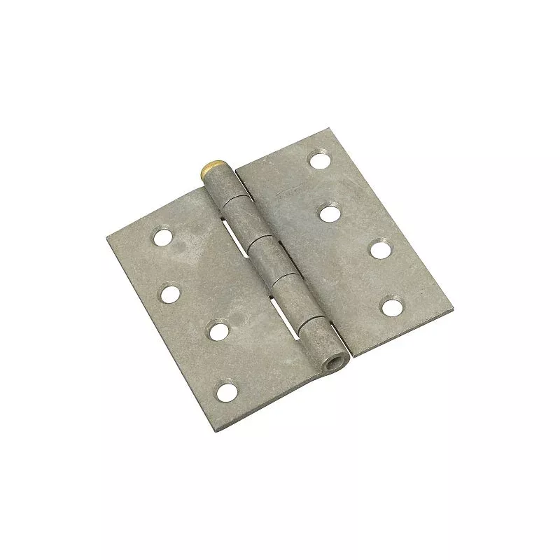 National Hardware N235-457 Broad Hinge, 4 in H Door Leaf, 4 in H Frame