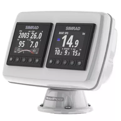 NavPod PP4503 PowerPod Pre-Cut f/2-Simrad IS42/B&G Triton²/AP44 Square Hole Instruments