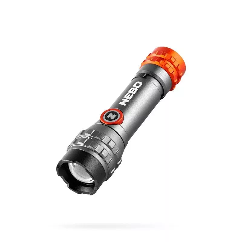 Nebo DAVINCI NEB-FLT-1046 Flashlight, 550 mAh, Lithium-Ion, Rechargeab