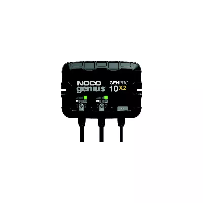 Noco GenProX2 On-Board Battery Charger, 2-Banks