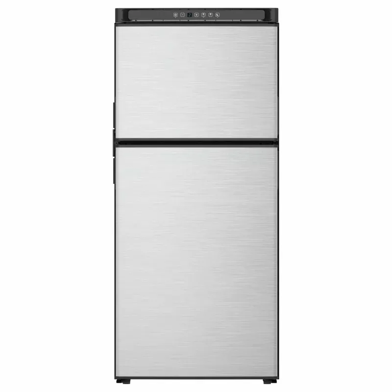 Norcold 8 Cu. Ft. 12V DC Left-Hand Stainless Steel Refrigerator (N8DCSSL)