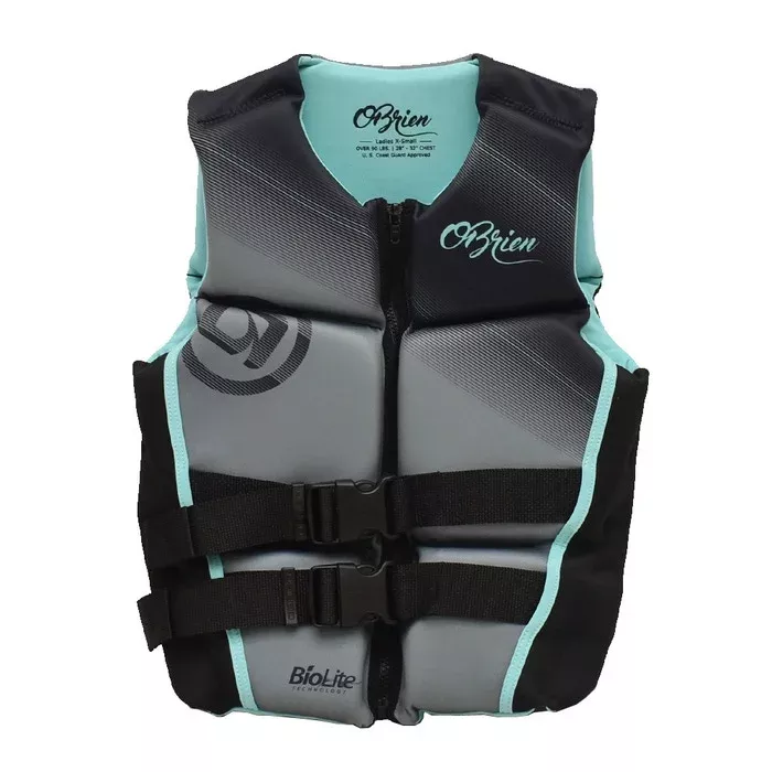 O’Brien Boat V-Back Life Jacket 2192753 | Womens Aqua X-Small