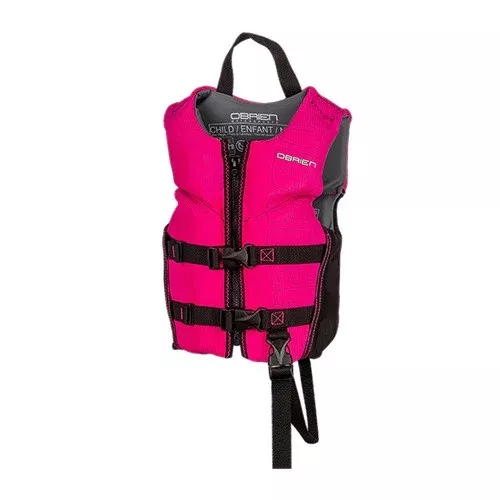 O’Brien Flex V-Back Pink Child Life Jacket