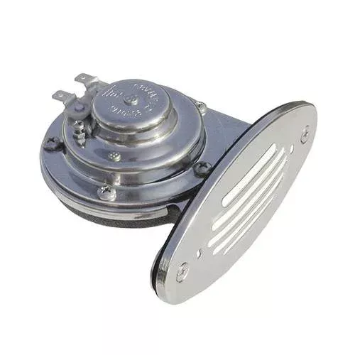 Ongaro Mini Single Drop-In Horn w/SS Grill – 12V