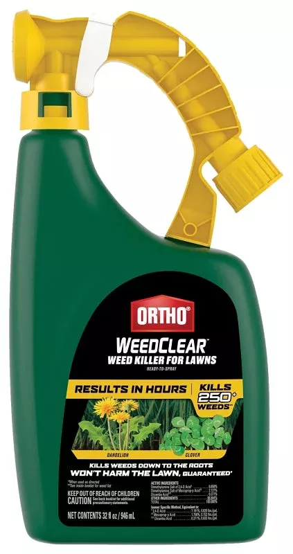 Ortho 0204910 Ready-to-Use Lawn Weed Killer, Liquid, Spray Application