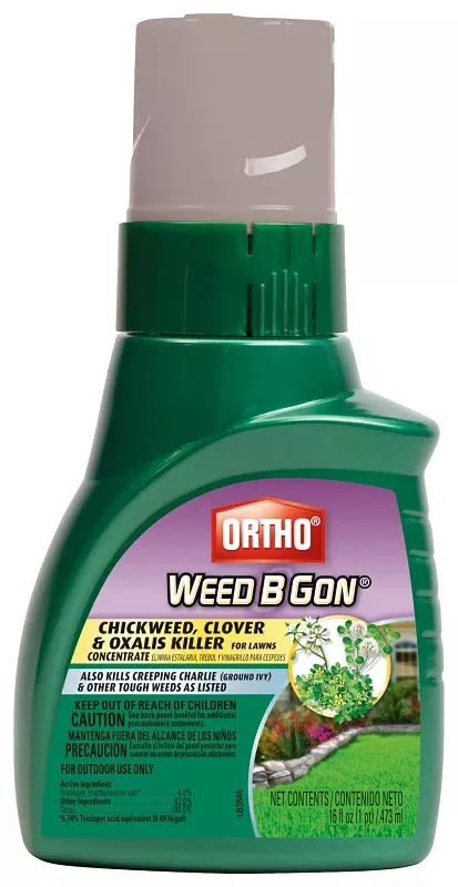 Ortho WEED B GON 0396410 Clover and Oxalis Killer, Liquid, Spray Appli