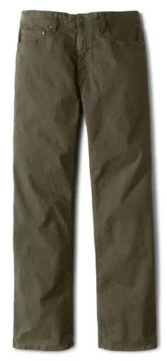 Orvis 5 Pocket Twill Pant – Olive – 32in Inseam – 42 Waist