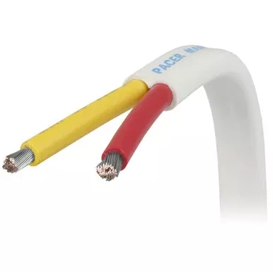 Pacer 14/2 AWG Safety Duplex Cable – Flat Cable – Red/Yellow – 1,000′