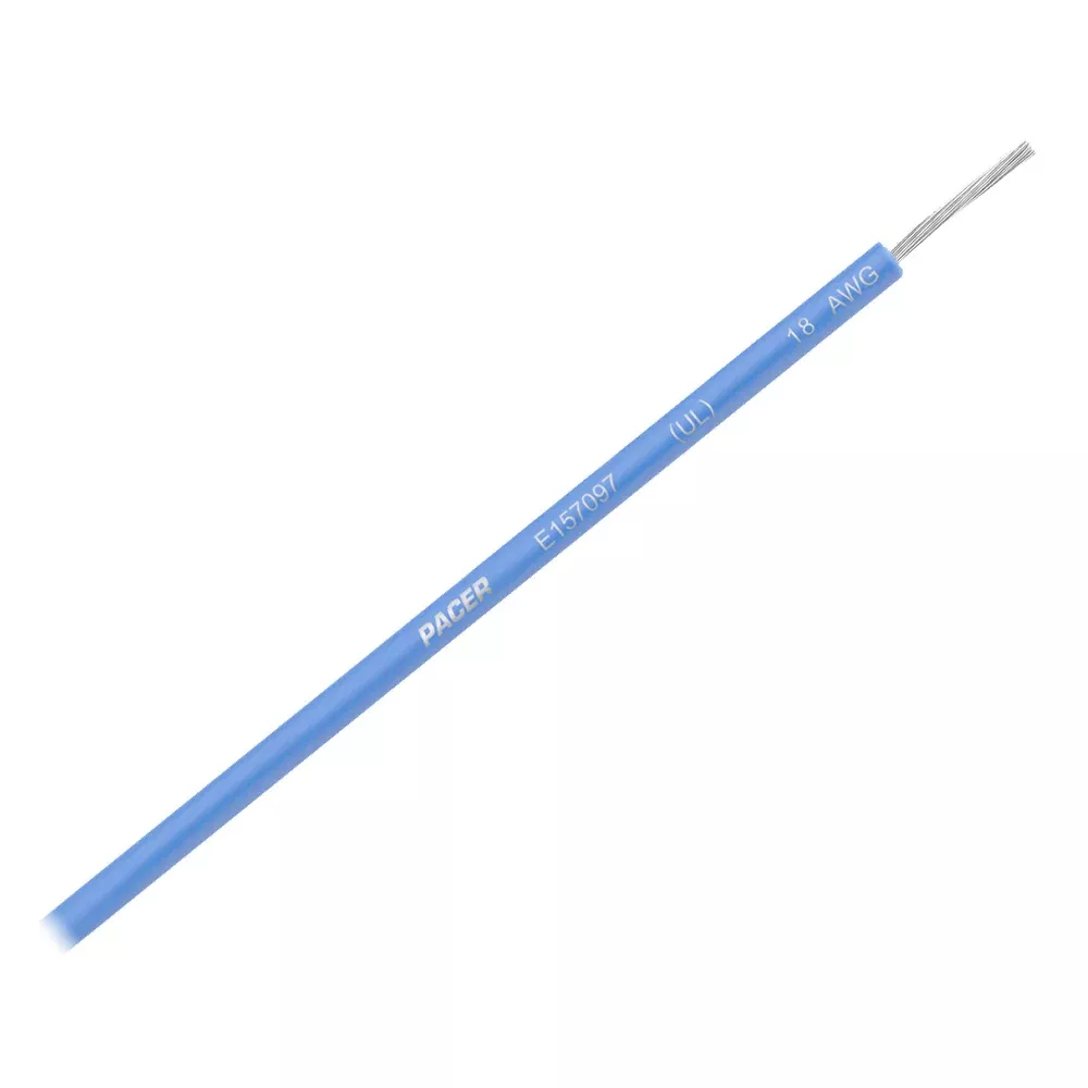 Pacer Blue 18 AWG UL Marine Wire - 25' [WUL18BL-25]
