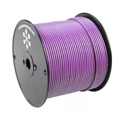 Pacer Violet 10 AWG Primary Wire – 500'