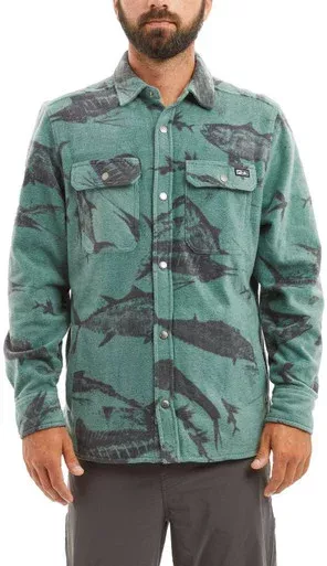 Pelagic Keeper Polar Fleece – Army Green – Large