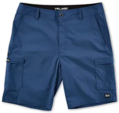 Pelagic Madeira Cargo Fishing Hybrid Shorts – Smokey Blue – 44