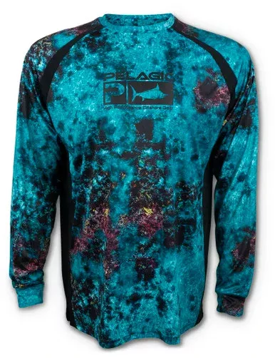 Pelagic Vaportek Long Sleeve Performance Shirt – Belize – XL
