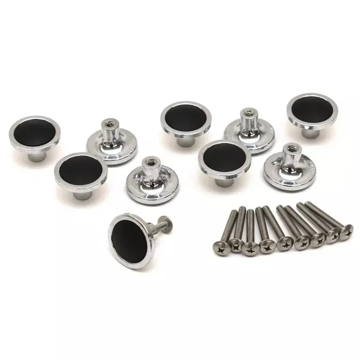 Perko Boat Knobs 926-000-CHR | Chrome 1 1/8 Inch (Set of 10)