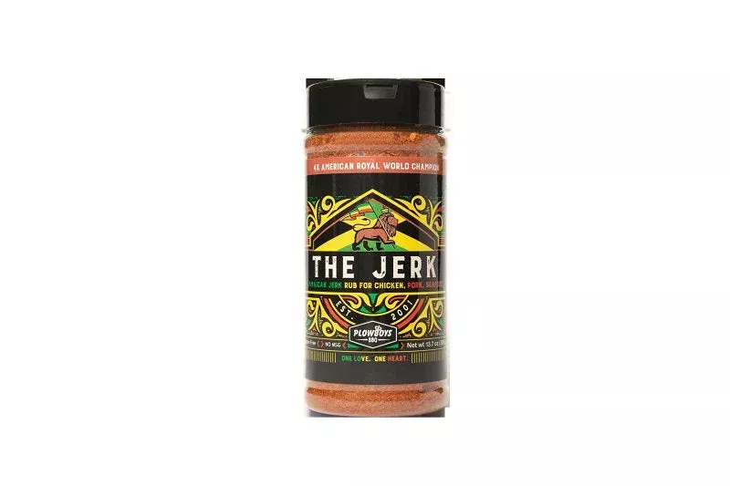 Plowboys Barbeque PF02016-6 Rub Seasoning, Granular, The Jerk, 13.7 oz