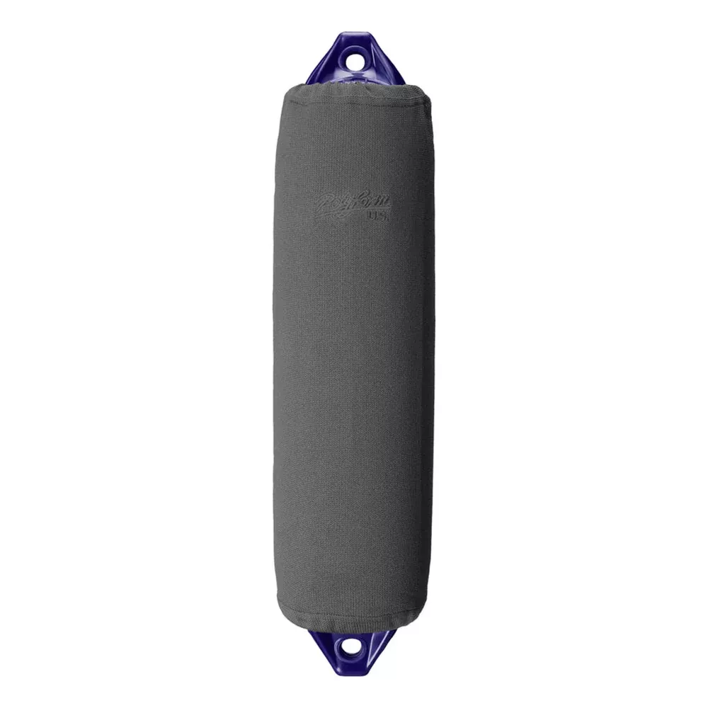 Polyform Elite Boat Fender Cover f/F-1, HTM-1, G-4NF-4 - Graphite [EFC-1 GRAPHITE]