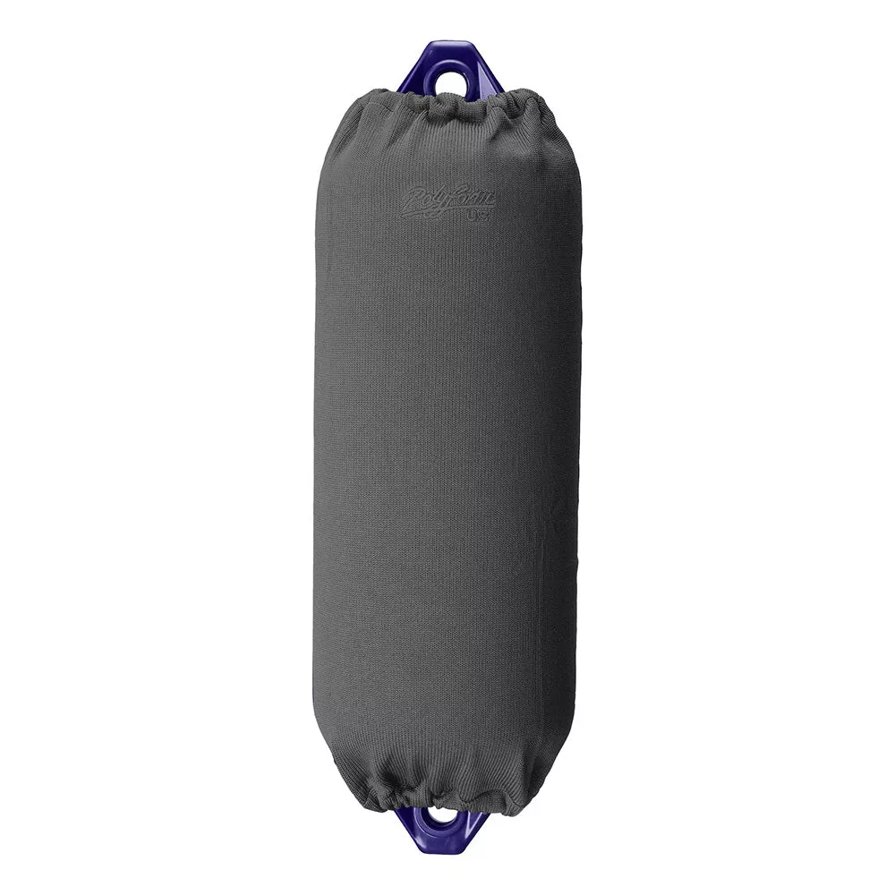 Polyform Elite Boat Fender Cover f/F-2, HTM-2, G-5NF-5 - Graphite [EFC-2 GRAPHITE]