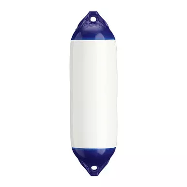 Polyform F-02 Twin Eye Fender 7.5″ x 26″ – White