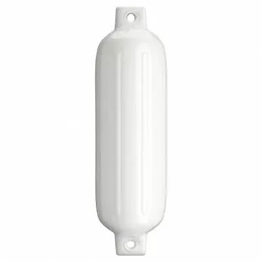 Polyform G-5 White Marine Ribbed Fender 8.8″ Diam x 26.8″ Tall 41-639-559