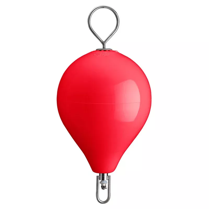 Polyform Mooring Buoy w/SS 17" Diameter – Red | Polyform U.S. | NVN Marine