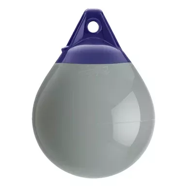 Polyform A-Series Buoy – 11″ x 15″ Diameter – A-1 – Grey