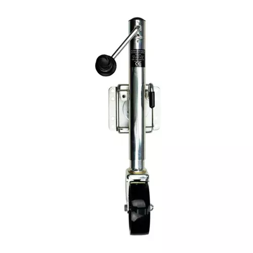 Powerwinch Saltwater Series Jack - 1200lb, Weld-On, Single Wheel, Zinc 500+ HR Salt Spray [21600-J-1200-W1-Z-R]