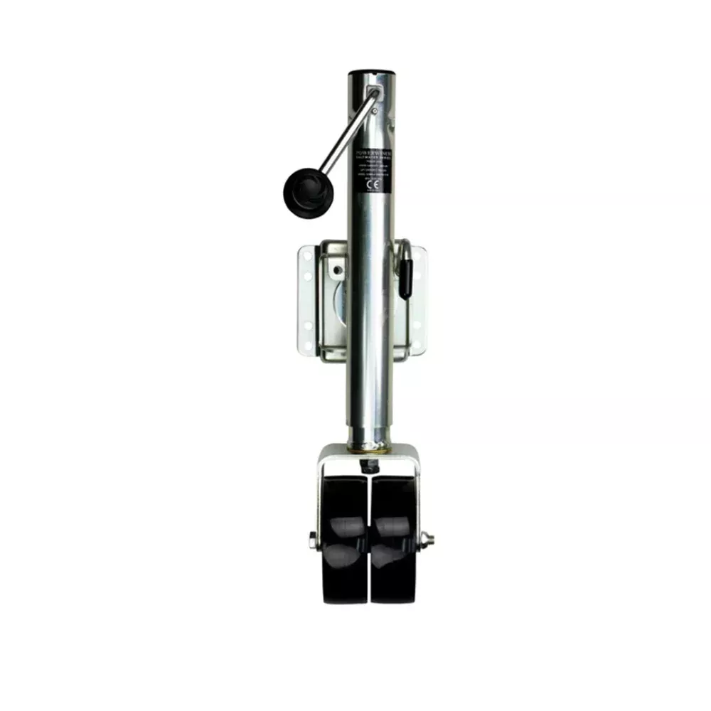 Powerwinch Saltwater Series Jack - 1500lb, Bolt-On, Double Wheel, Zinc 500+ HR Salt Spray [21600-J-1500-W1-Z-R]