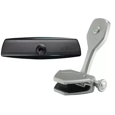 PTM Watersports Mirror/Bracket Kit w/VR-140 PRO Mirror & ZXR-300 (Silver)