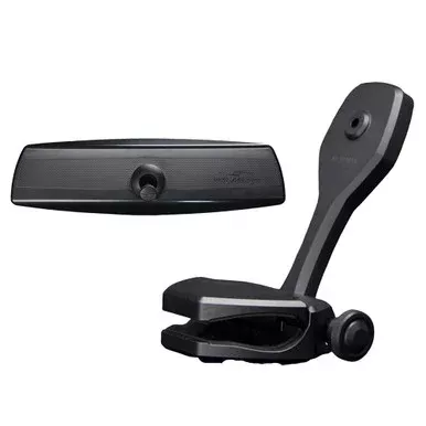 PTM Watersports Mirror/Bracket Kit with VR-140 PRO Mirror & ZXR-320 (Black)