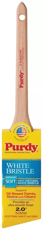Purdy 144024420 Paint Brush, 2 in W, Angular Brush, 2-5/8 in L Bristle