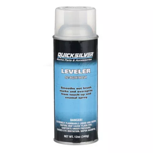 Quicksilver Enamel Spray Paint Leveler 92-802878Q54