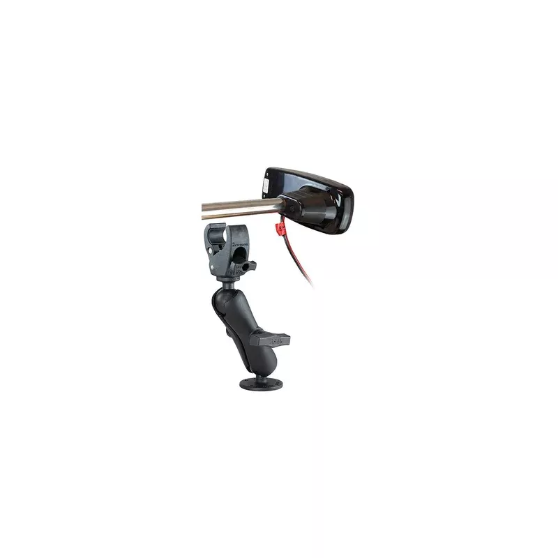 RAM Tough Claw Base W/Double Socket Arm And 1.5″ Round Base Adapter
