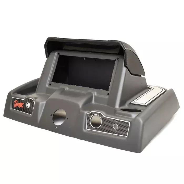 Ranger Boat Blank Dash Panel / Console 336569 | Gray / Black Plastic