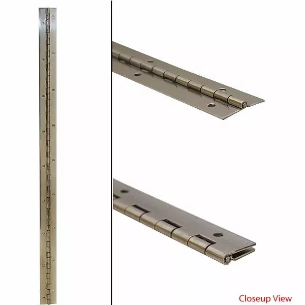 Ranger Boat Piano Hinge 6300099 | 26 x 1/2 Inch 16 Gauge Stainless
