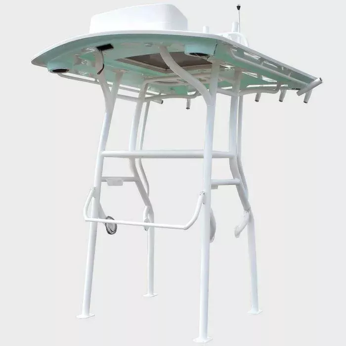 Ranger Boat T-Top Tower | Bay Series w/ Access Hatch T Top Seafoam