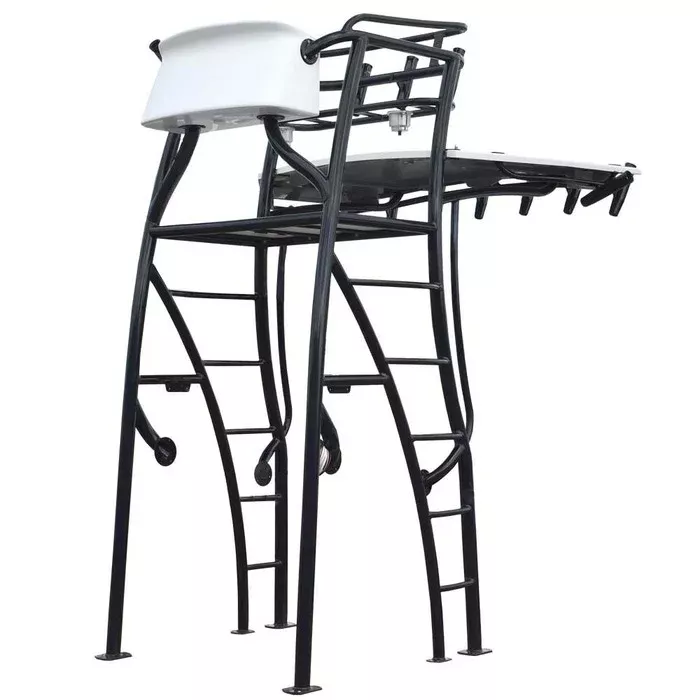 Ranger Boat T-Top Tuna Tower | Bay Series Hard T Top Black