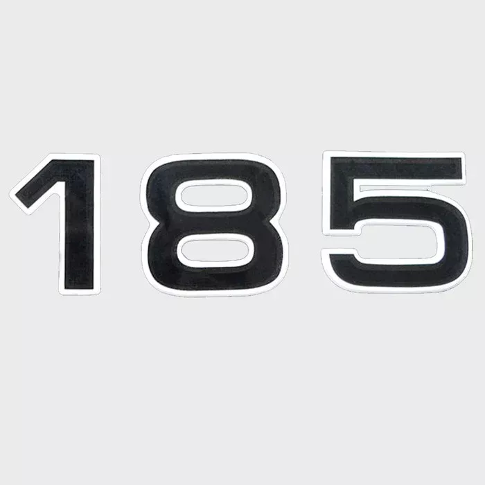 Ranger Z185 Boat Raised Decal 7604653 | Black Sticker