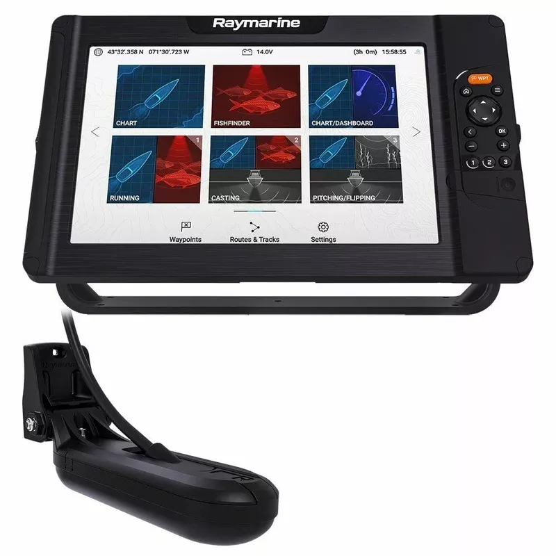 Raymarine Element 12 HV Combo w/HV-100 Transducer/Nav+ US/Canada Chart