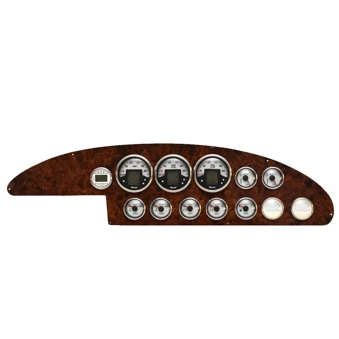 Regal Boat Twin Engine Gauge Panel 96161 | Faria Mercury