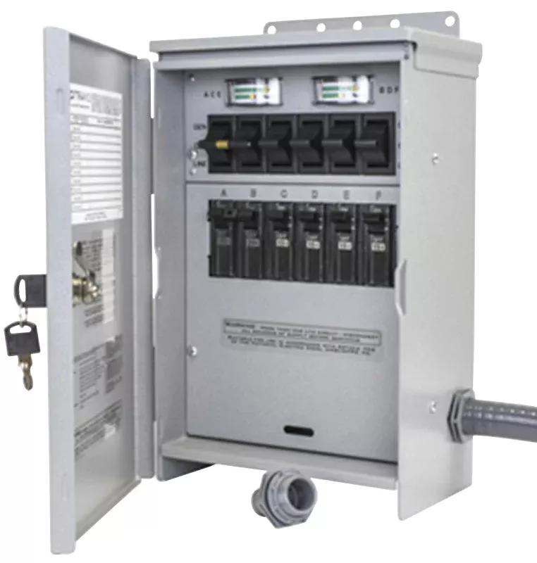 Reliance Controls Pro/Tran 2 Series R306A Transfer Switch, 1-Phase, 30