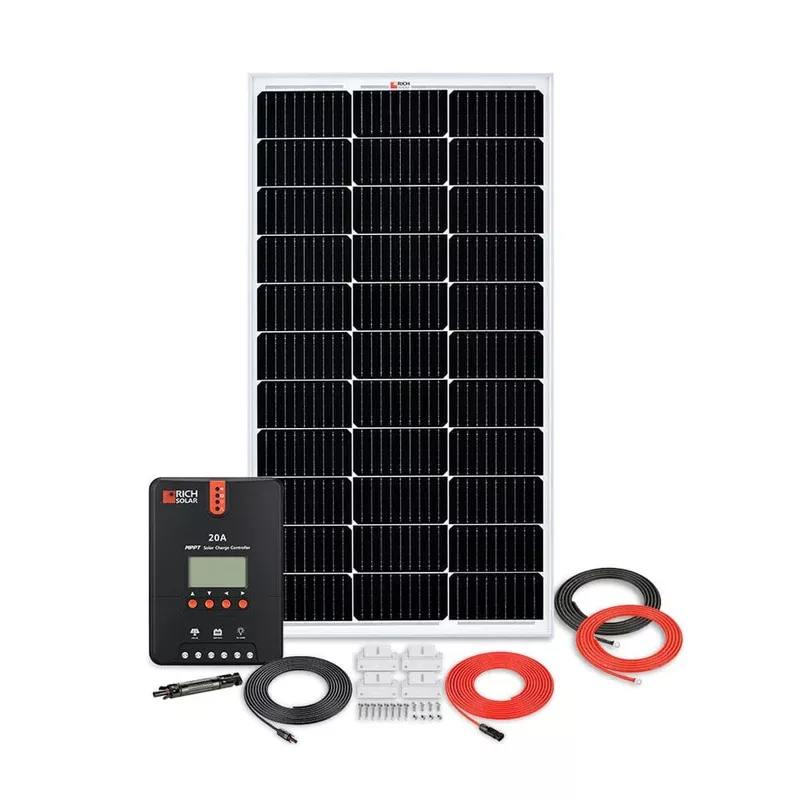 Rich Solar 100W RV 12V Kit (RS-K100RV)