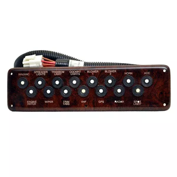 Rinker Boat Breaker Panel 44136 | 310 Express Cruiser Woodgrain