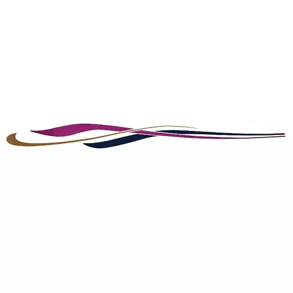 Rinker Boat Graphic Decal 218362 | 24 Flotilla Mauve / Blue / Gold