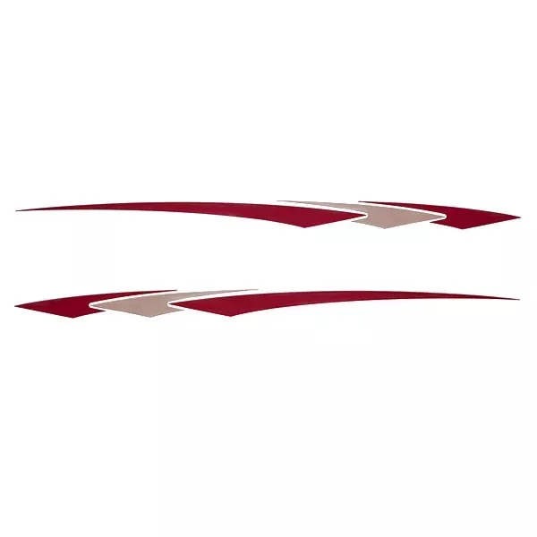 Rinker Boat Graphic Decals 218197 | 182 Model Red Stickers (Set of 2)