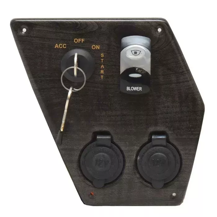 Rinker Boat Ignition Switch Panel 63246 | 276 Captiva Charcoal
